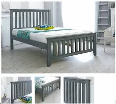 I like the sturdiness and heavy feel of the bed frame. Louis Grey Wash Wood Bed Frame