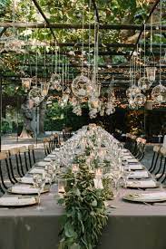 Stunning Napa Wedding Illuminates The Garden Modwedding Garden Wedding Decorations Outdoor Wedding Wedding Lights