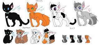 I Adopted All The Kits Warrior Cats Cat Adoption Animated Animals