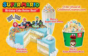 Nintendo Cold Stone Creamery Introduce New Mario Inspired Ice Cream Treats My Nintendo News My Nintendo 6 count (pack of 1). nintendo cold stone creamery