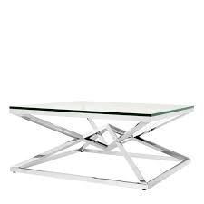 Howard elliott stainless steel side table with stone top and. Stainless Steel Glass Rectangle Coffee Table Living Room Furniture Buy Stainless Steel Coffee Table Rectangle Glass Coffee Table Metal Glass Living Coffee Table Product On Alibaba Com