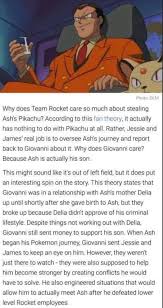 Why does Team Rocket care so much about stealing Ash's Pikachu? According  to this fan theory, it actually has nothing to do with Pikachu at all.  Rather, Jessie and James' real job