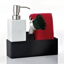 Use the divider to hold two sponges and two brushes or remove the divider to create. 12 Kitchen Sink Caddy Rack Ideas Sink Caddy Kitchen Sink Caddy Sink