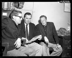 We did not find results for: William Talman James Baker With Attorney C Richard Maddox During Booking For Marijuana Possession In Los Angeles Calif 1960 Calisphere