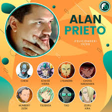 ✨ Hoy se encuentra de cumpleaños el actor de doblaje Alan Prieto 🇲🇽  🎉🎈¡Muchas felicidades!🎈🎉