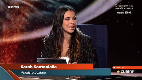 Sarah Santaolalla @SarahPerezSanta Analista política #Horizonte