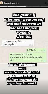 In den haag is zojuist de loting van de maatregelen begonnen. Jitske Van De Veire Niet Te Spreken Over Nieuwe Coronamaatregelen Niet Oke Metro