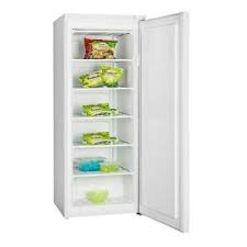 Igloo 6 5 Cu Ft Upright Freezer In White Frf690 The Home Depot Upright Freezer Freezer Compact Freezer