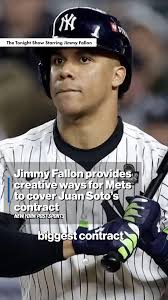 Jimmy Fallon On Creative Ways To Pay Juan Soto's Contract