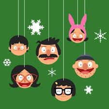 Belcher Family Christmas Bulbs Bob S Burgers Bobs Burgers Christmas Bobs Burgers Wallpaper Bobs Burgers