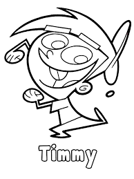 In this tutorial, we learn how to draw timmy turner. Timmy Turner From The Fairly Oddparents Coloring Page Free Printable Coloring Pages For Kids