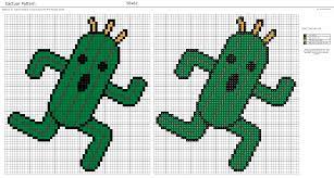 You will also find patterns of a celestial, zodiac and even medieval flair. Original Cactuar Cross Stitch Pattern Cross Stitch Patterns Cross Stitch Fantasy Cross Stitch