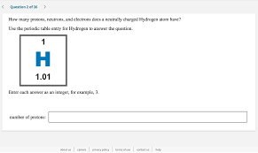You'll need to gather basic information about the elements to find the number of protons, neutrons, and electrons. Question 2 Of 36 How Many Protons Neutrons And Chegg Com