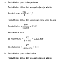 Movira wuryanti wardhani, s520906013, hubungan gizi kerja dengan produktivitas tenaga kerja wanita industri batik. Cara Mengukur Produktivitas Kerja Our Akuntansi