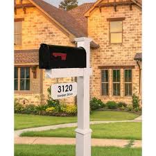 4everproducts Amelia Post Mounted Mailbox Wayfair In 2020 Mounted Mailbox Mailbox Post Architectural Mailboxes