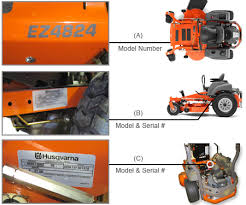 For older designs (r16 up to the. Husqvarna Model Number And Serial Number Locator