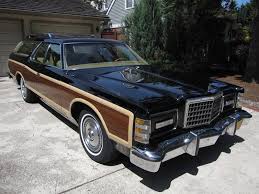 Flat head v8, 3 speed manual transmission w/ over. 1977 Ford Ltd Country Squire Wagon With My Favorite Option Of The Era Hidden Headlights Ford Classic Cars Station Wagon Ford Ltd
