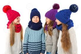 Kid in winter kid winter happy winter kids kids wearing jacket winter cap child in winter smiling family winter kids winter fashion children winter clothes kids in winter cloths. Group Of Cute Kids In Winter Warm Hats And Scarfs Isolated On Stock Photo Picture And Royalty Free Image Image 90749407