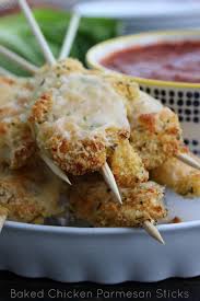 Pound to even thickness if desired. Baked Chicken Parmesan Sticks