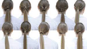 10 Easy Hairstyles With Ponytails For School Patry Jordan Ponytail Hairstyles Easy Easy Hairstyles Diy Hairstyles