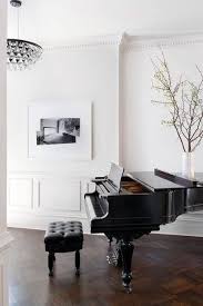 Here's a nice example of how to place a grand piano in a room. Interior Design And Decorating Music Room With A Piano