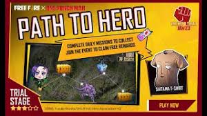 Garena free fire has been stacking events on top of events for this month. Free Fire The Hero Trial Rewards Start Date Guide And More Ginx Esports Tv