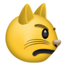 Angry Cat Face Emoticon Emoji Html Code The image is png format and has been processed into transparent background by ps tool. angry cat face emoticon emoji html code