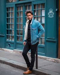 50 Stylish Ways To Wear A Shearling Coat Fashion Tips For Men Images Mens Street Style Hipster Mens Fashion Mens Winter Fashion