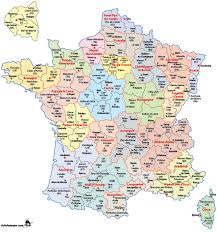 La carte de france des régions, la carte de france des départements, les cartes des villes et villages. Carte De France A Imprimer Departements Prefectures Anciennes Regions Lulu La Taupe Jeux Gratuits Pour Enfants