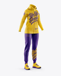 Free for personal and commercial use zip file includes: Women S Sport Suit Mockup Half Side View In Apparel Mockups On Yellow Images Object Mockups Clothing Mockup Shirt Mockup Sports Suit