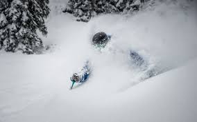 Do this and snow quickly builds up against the side of the ski and literally trips you up. Deep Powder Skiing Powder Skiing Skiing Ski Touring