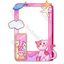 Ketika dijumpai keadaan kucing ini sangat menyedihkan dengan. Bingkai Gambar Anak Kucing Yang Comel Elemen Grafik Psd Percuma Muat Turun Pikbest