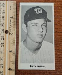 Barry Moore Washington Senators from 1967 The Sporting News