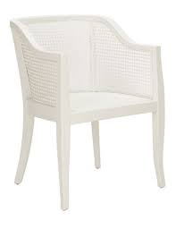 Bradley Contemporary White Cane Dining Chair From The Well Appointed House Cane Dining Chairs Black Dining Chairs Dining Chairs