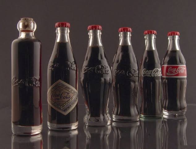 Image result for original image of the sketch of the coke bottle late 1800's to 1900's"