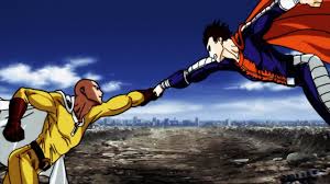 While still a salaryman and out on a job hunt, he is confronted by one of these monsters. Saitama Vs Blast The Mysterious 1 Hero Youtube