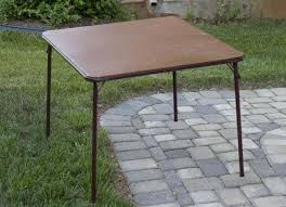 Easy Card Table Makeover Table Makeover Card Table Makeover Diy Table Top