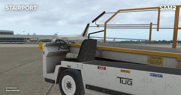 SAM AirportVehicles XP для X-Plane 11