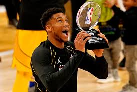 Now, if he could just help the bucks get past the nets, that would be a very fine nightcap indeed. Giannis Wins Nba All Star Mvp With Perfect Shooting Game