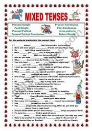 Present Perfect Past Perfect Past Simple Past Continuous Exercises Put The Verbs In Brackets In The Correct Tense Present Simple Present Continuous Past Simple Past Continuous Pre Tenses Grammar Tenses English Verb Tenses