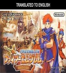 Fire emblem awakening the game is a turn based tactical role playing game, where the player must move their characters within a grid. Fire Emblem Sealed Sword Translated Gameboy Advance Gba Rom Download