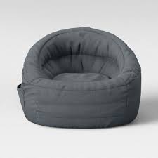 Cocoon Bean Bag Chair With Pocket Gray Pillowfort Target Bean Bag Chair Bean Bag Chair Kids Pillow Fort