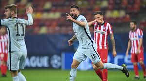 Chelsea was better team during most of the time and managed to score in 68th minute with brilliant strike from o.giroud. Uefa Cl News Chelsea Take The Lead In Bucharest As Stunnung Giroud Scores To Atletico Madrid Proofsport