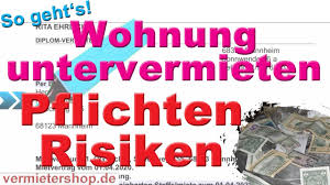 In diesem paragraph wird folgendes zur kündigungsfrist bei eigenbedarf in. Untervermietung Wohnung Mieter Rechte Risiken Kundigung 540 Bgb 2019 Vermietershop De Youtube