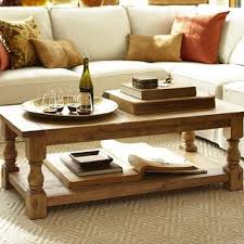 A coffee table like this is bound to become a standout piece wherever you put it. Cortona Coffee Table From Pottery Barn Living Room