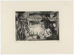 MoMA | The Collection | Otto Dix. Foxhole (Unterstand) from The War (Der  Krieg). (1924)