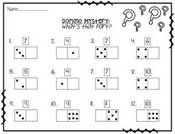 Decomposing Dominos Number Bond Activity Help Students Visualize The Relationship Between Addition Number Bond Number Bonds Worksheets Special Education Math