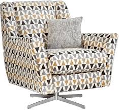 Scandi designs office chair with soft pad seat, cool grey. Lebus Vegas Fabric Swivel Chair Cfs Furniture Uk