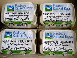 we earned this one animal welfare approved is the most stringent third party certification still it s not in our hen farm animal welfare pasture raised eggs