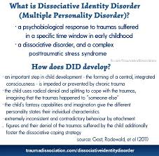 Dissociative Identity Disorder Signs Symptoms And Dsm 5